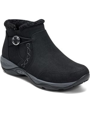 Easy Spirit Erique Cozy Cold Weather Booties - Black