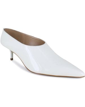 Kenneth Cole Linxie Kitten Pumps - White