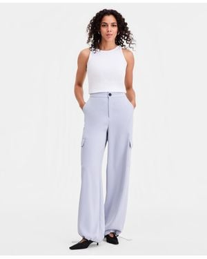 BarIII Tailored Cargo jogger Pants - Blue