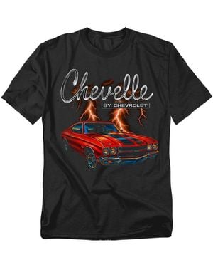 Corvette Chevrolet Chevelle Thunder T-shirt - Black
