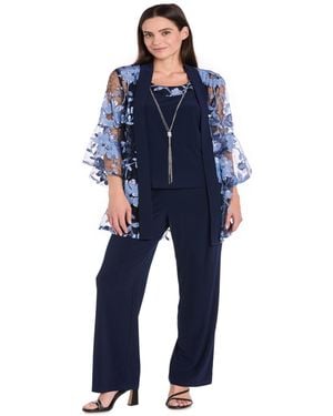 R & M Richards Petite Jacket - Blue