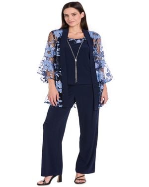 R & M Richards Petite Jacket - Blue