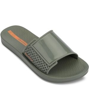 Ipanema Anatomic Urban Slip-on Slide Sandals - Green