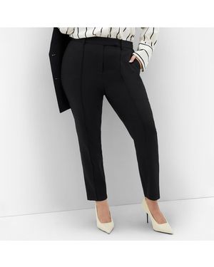 City Chic Plus Size Asha Pant - Black