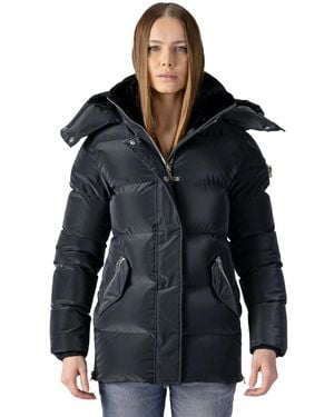 Woodpecker Bumnester Quilted Coat - Blue