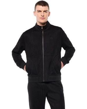 Sergio Tacchini Camoscio Track Jacket - Black