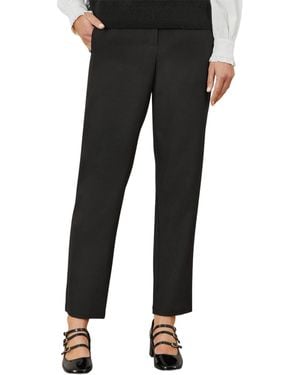 Yumi' Tailored Cigarette Pants - Black