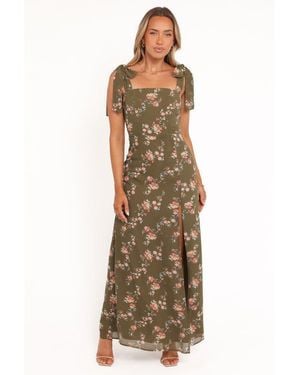 Petal & Pup Renita Maxi Dress - Metallic
