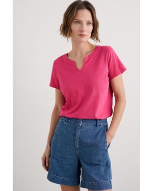 Seasalt Cornwall Kellow T-shirt - Red