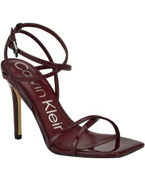 Calvin Klein Tegin Strappy Dress High Heel Sandals - Pink