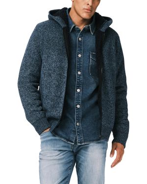 Buffalo David Bitton Walmick Full-zip Hooded Jacket - Blue