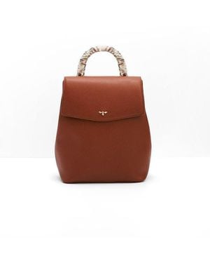 Fable England Laura Small Backpack - Brown