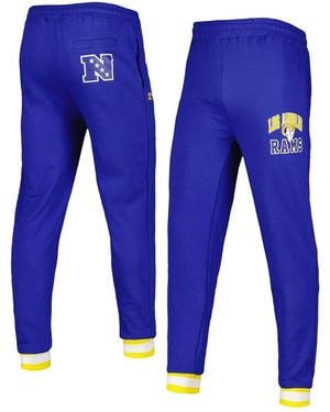 Starter Los Angeles Rams Blitz Fleece jogger Pants - Blue