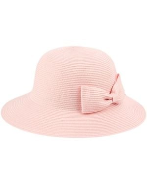 Epoch Hats Company Angela & William Poly Braid Bucket Sun Hat - Pink