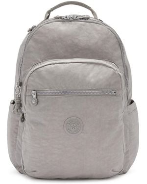 Kipling Seoul Medium Laptop Backpack - Gray