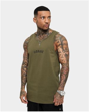 Saint Morta Day Of The Dead Singlet Tank Top - Green