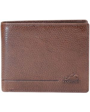 Mancini Bill-fold Wallet - Brown