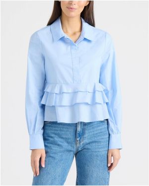 Ellen Tracy Shirt - Blue