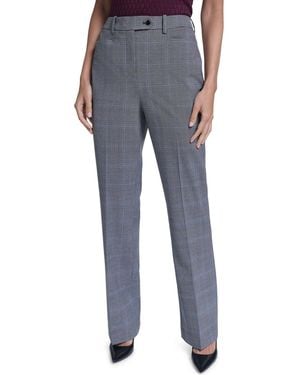 Calvin Klein Modern Fit Straight-leg High-rise Pants - Blue