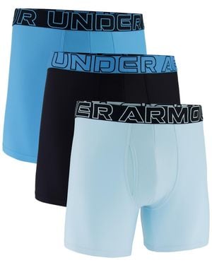 Under Armour 3-pack Performance Tech Boxer Brief - Blue