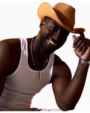 King Apparel Satin Lined Cowboy Hat - Brown