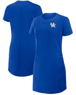 Fanatics Kentucky Wildcats Relaxed Fit Drape T-shirt Dress - Blue