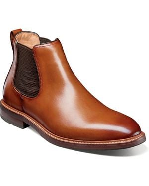 Florsheim Anthem Plain Toe Chelsea Boots - Brown