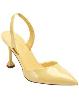 Marc Fisher Hadya Pointy Toe Stiletto Slingback Pumps - Metallic