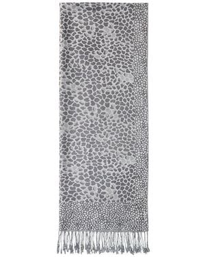 Olsen Pebble Design Scarf - Black