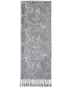 Olsen Pebble Design Scarf - Black