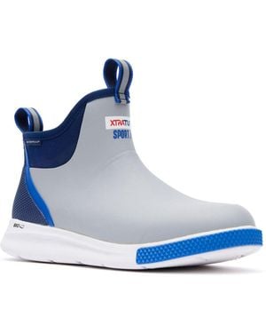XtraTuf Tailgate Ankle Deck Boot Sport - Blue