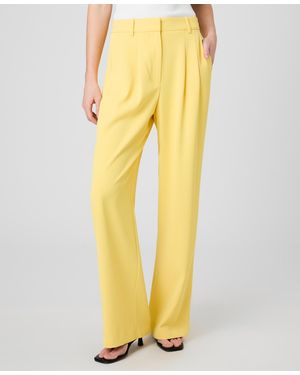 French Connection Relaxed-fit Trouser Pants - Yellow