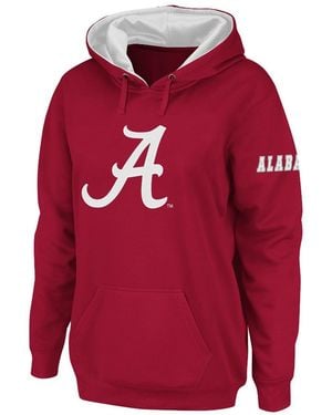 Stadium Athletic Alabama Tide Big Logo Pullover Hoodie - Red