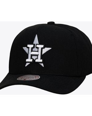 Mitchell & Ness Houston Astros Pro Crown Snapback Hat - Black