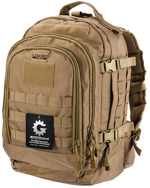 Barski Loaded Gear Gx-500 Crossover Utility Backpack - Metallic