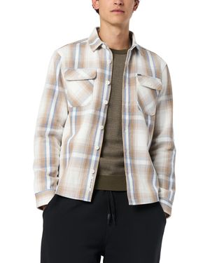 Buffalo David Bitton Samme Regular Fit Plaid Pattern Shirt - Gray