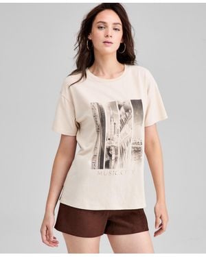 And Now This Nashville Graphic-print T-shirt - Natural