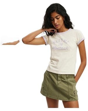 Cotton On Baby Graphic Tee - Metallic