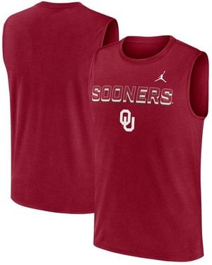 Nike Oklahoma Sooners Primetime Tricode Legend Dri-fit Tank Top - Red