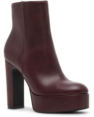 Madden Girl Dallie Platform Dress Booties - Purple