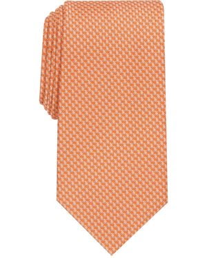 Perry Ellis Cooke Mini Neat Classic Tie - Orange