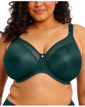 Elomi Plus Size Smooth Underwire Moulded Non Padded Bra El4301 - Green