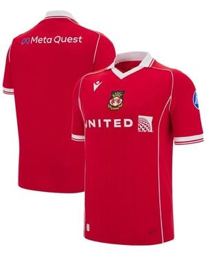 MACRON Wrexham 2025/26 Home Replica Jersey - Red