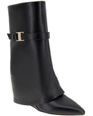 BCBGeneration Rinzy Cuff Fold Over Boots - Black