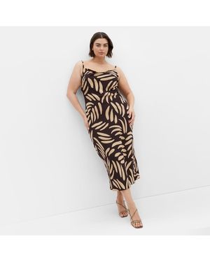 City Chic Plus Size Bayley Dress - White