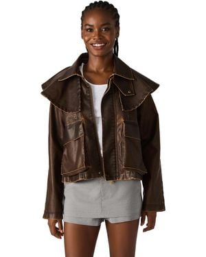 Steve Madden Varvara Long-sleeve Jacket - Brown