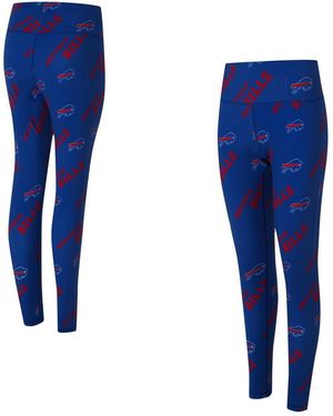 Concepts Sport Buffalo Bills Mosaic Allover Print leggings - Blue
