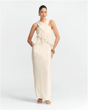 ST MRLO Aloe Maxi Dress - White