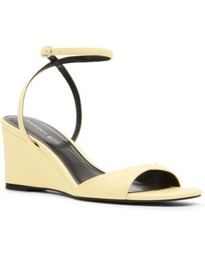 Madden Girl Lainey Two-piece Wedge Sandals - Metallic