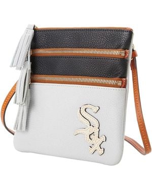 Dooney & Bourke Chicago White Sox Infield Triple Zip Crossbody Purse - Multicolor